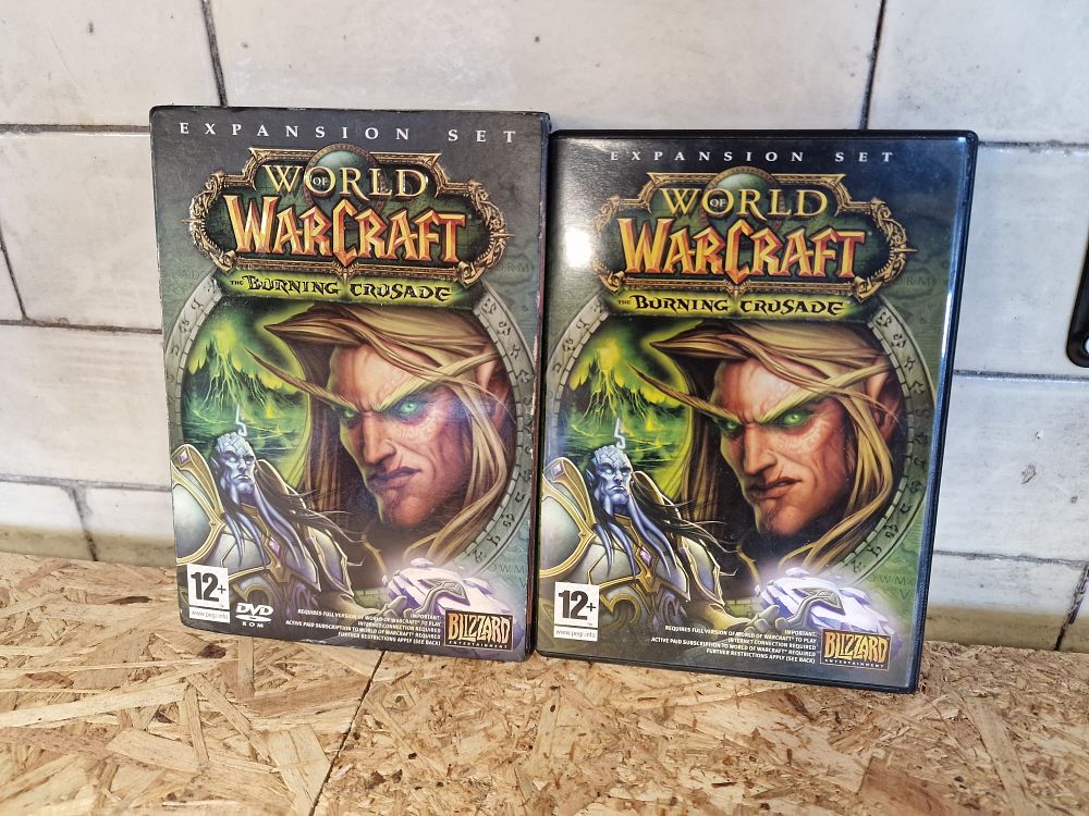 Lot 261: A Pair of World of Warcraft: The Burning Crusade PC Expansion Sets by Blizzard Entertainment