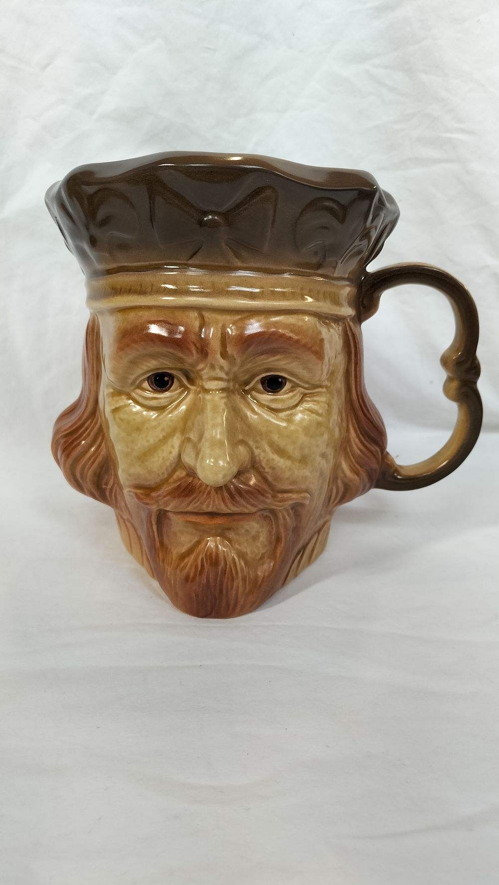 Lot 244: A Kingston Pottery Character Jug Depicting Richard I