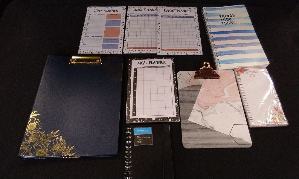Lot 298: A Collection of Nine Steel Mill & Co. and Related Stationery Planner Items