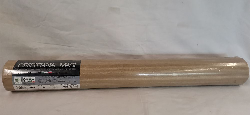Lot 205: A Set of 6 Rolls of Cristiana Masi Italian Vinyl Wallpaper Rolls Model 3573. Consider postage costs