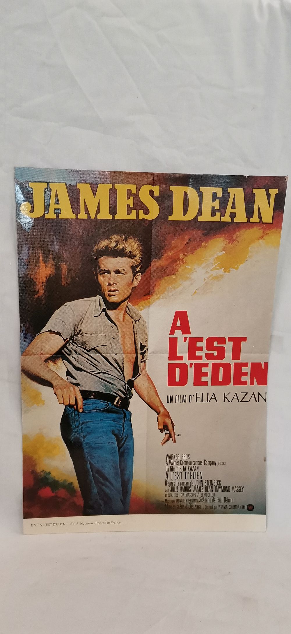 Lot 209: James Dean A L'Est d'Eden (East of Eden) 1970s French Petite Cinema Poster