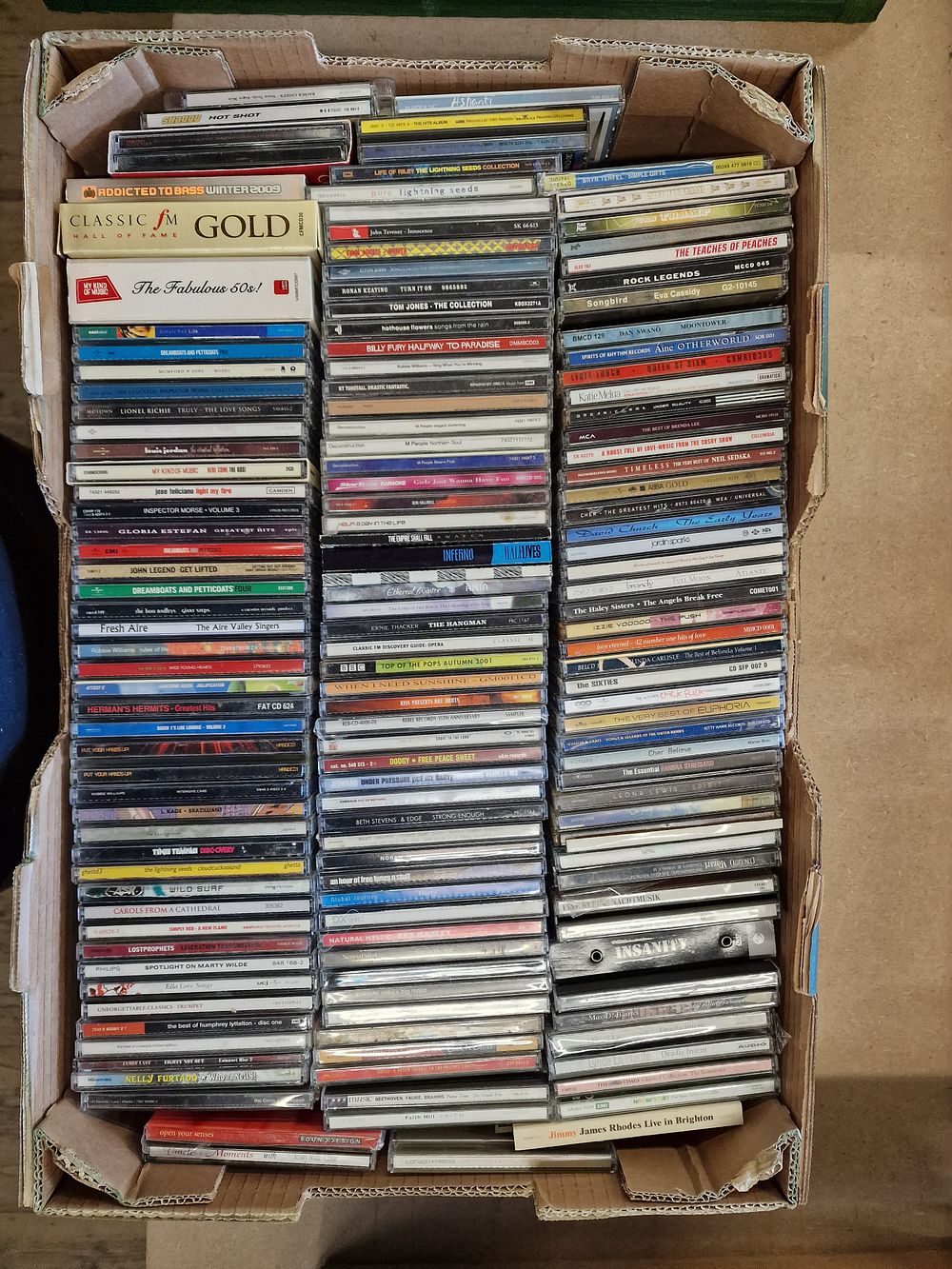 Lot 499: A Large Collection of Music CDs and Audiobooks