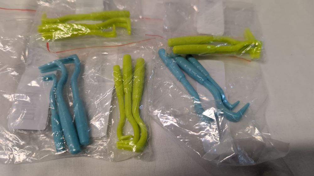 Lot 510: A Collection of Plastic Tick Removal Tools
