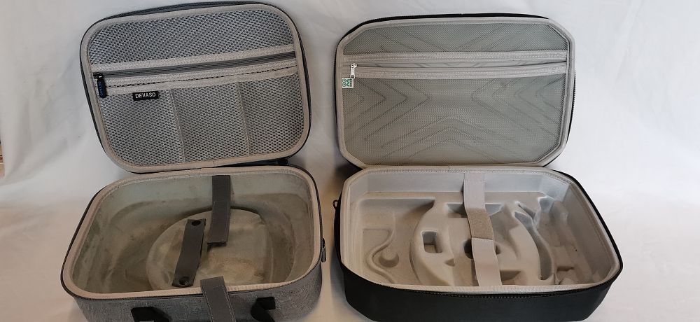 Lot 553: Two Protective Carrying Cases by DEVASO and AMUR