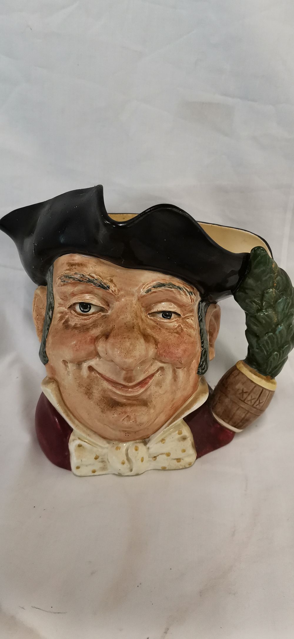 Lot 647: Royal Doulton Mine Host Large Character Jug D6468
