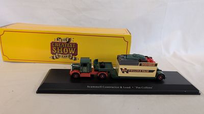 Scammell Contractor and Load Pat Collins Fairground Model from The Greatest Show on Earth Series. 