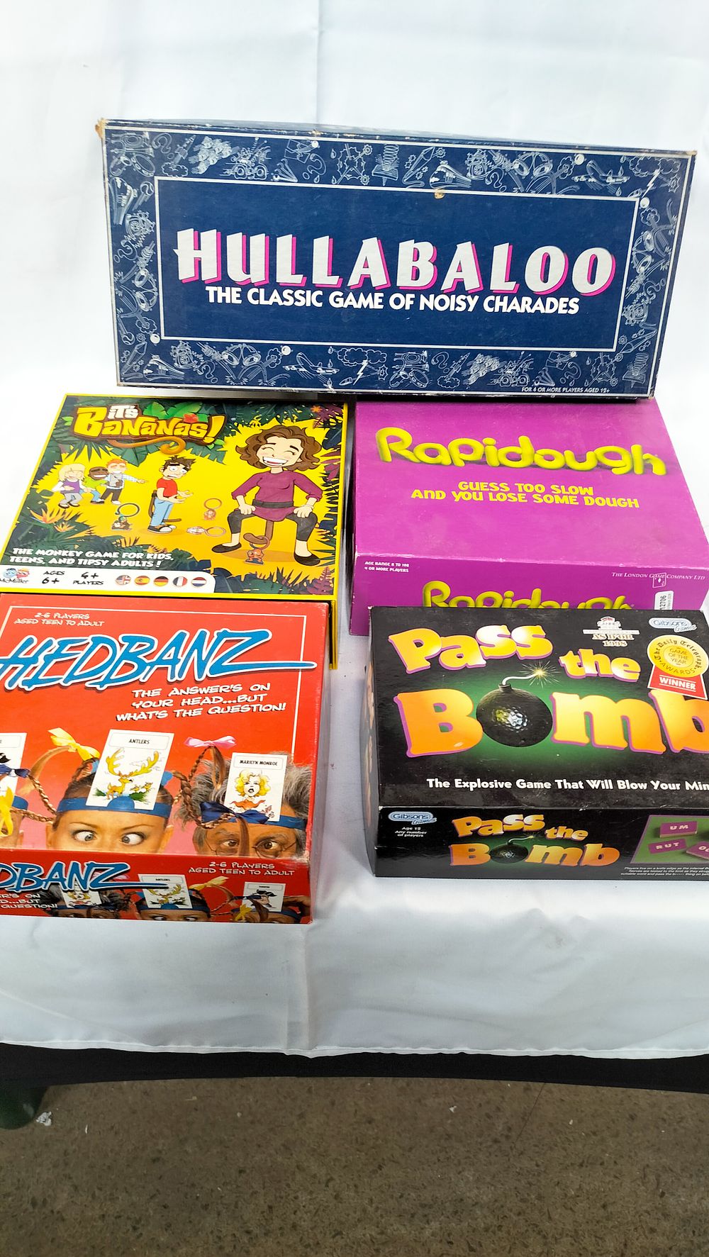 Lot 639: A Collection of Five Boxed Board and Party Games