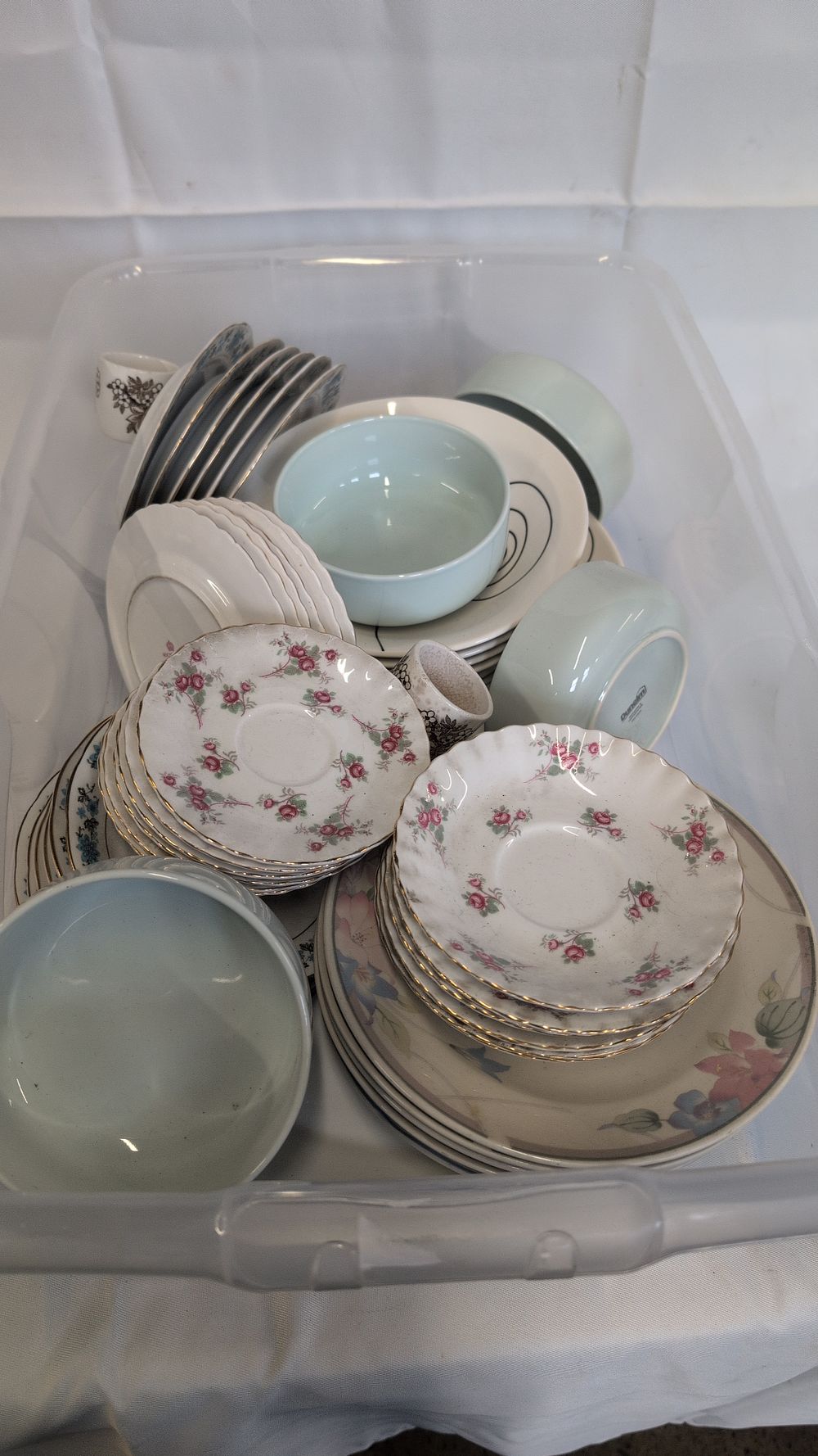 Lot 157: A Collection of Mixed Ceramic Tea and Tablewares Including Richmond Bone China