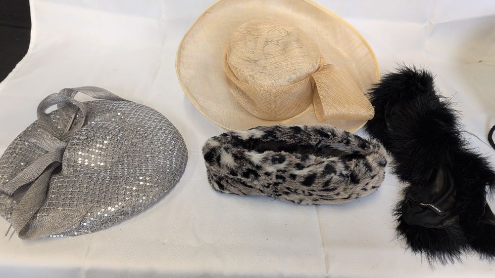 Lot 161: A Collection of Ladies Formal Millinery and Fascinators