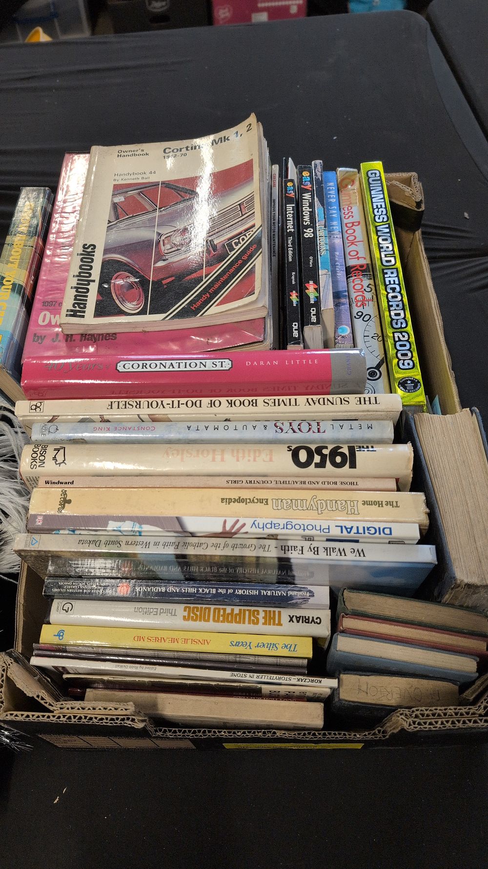 Lot 163: A Collection of Non-Fiction Books including Haynes Automotive Manuals and Reader's Digest Works (DJ)