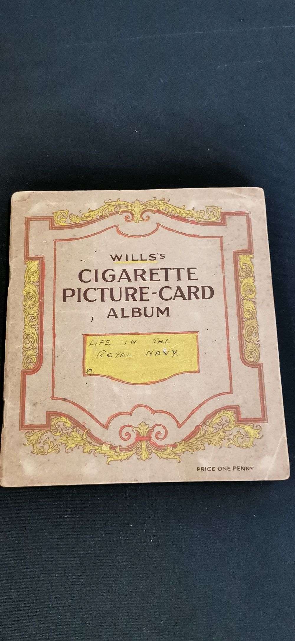 Lot 384: Wills's Cigarette Picture-Card Album Life in the Royal Navy Complete Set of 50 Cards 1939