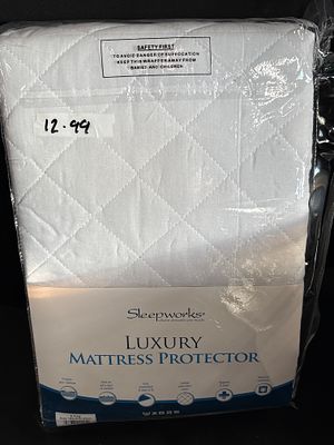 Sleepworks Luxury Super King Quilted Mattress Protector. One Sleepworks Luxury Mattress 