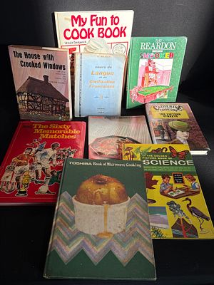 A Selection of Various Books including Snooker, Cookery, and Children's Titles, mid-20th 