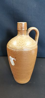 A Mid-20th Century Lareosa Portuguese Salt-Glazed Stoneware Jug. A mid-20th century salt-glazed 
