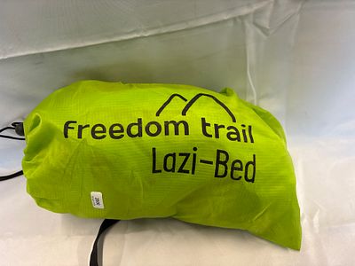 Freedom Trail Lazi-Bed Portable Inflatable Air Lounger. A Freedom Trail Lazi-Bed portable 