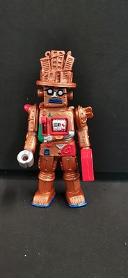 Bandai 1995 Power Rangers Evil Space Aliens Slotsky Slot Machine Robot Figure. A vintage 