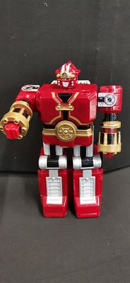 Bandai Power Rangers Zeo Red Battlezord Action Figure 1996. A Bandai Power Rangers Zeo Red 