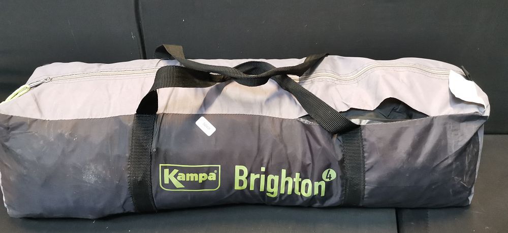 Lot 557: A Kampa Brighton 4-Person Tent in Grey