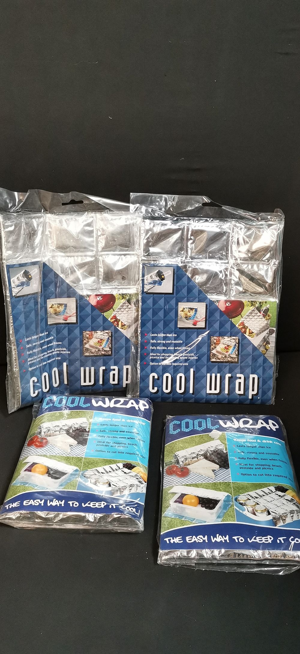Lot 580: A Selection of Brand New,  Unused COOL WRAP Reusable Multi-Cell Cooling Mats