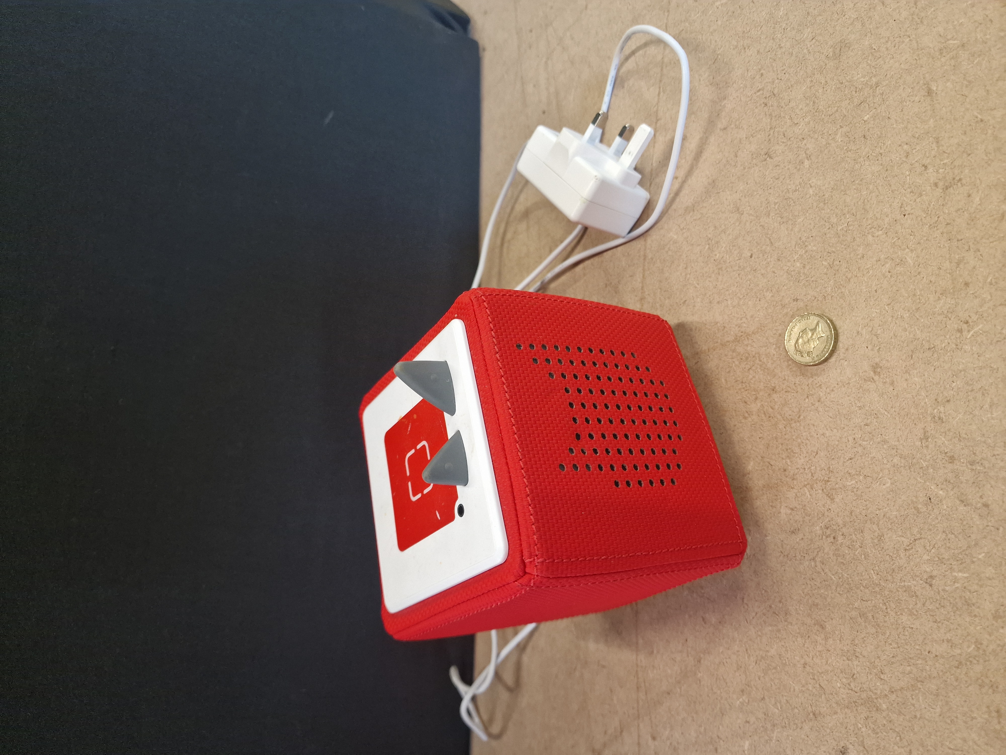 Tonies Toniebox Screen-Free Audio Player Starter Set in Red