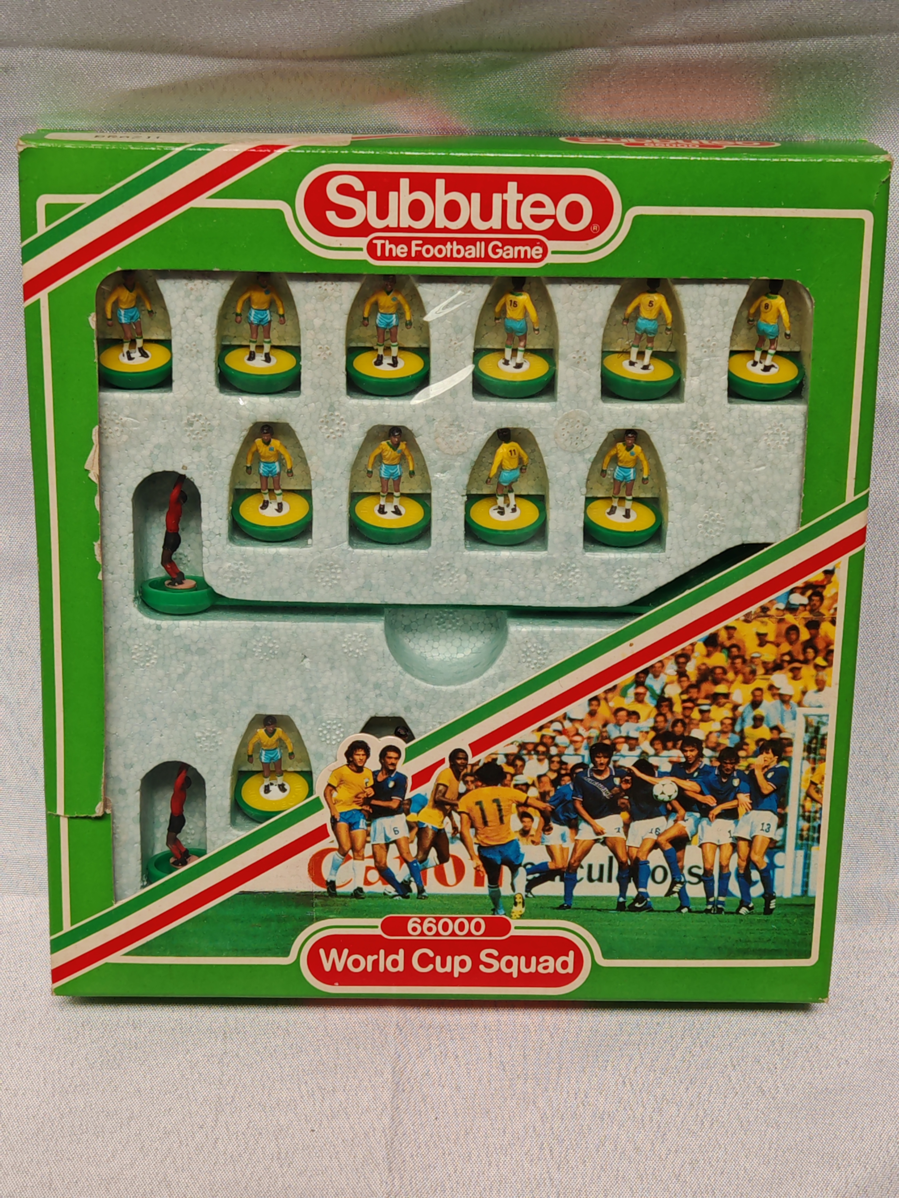 Subbuteo World Cup Squad 66000 Brazil National Team Set
