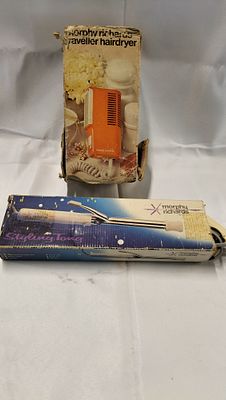 Two Morphy Richards hair care appliances in original boxes. A collection of Morphy Richards hair 