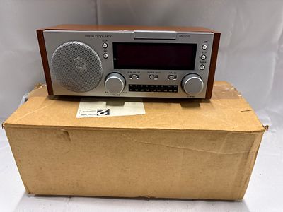 Unbranded Model WCR-68 Style AM/FM Digital Clock Radio, Modern Retro Design. A brand new digital 