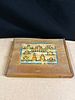 A Vintage Wooden Architectural Building Block Set in Lithographed BoxImage - 3