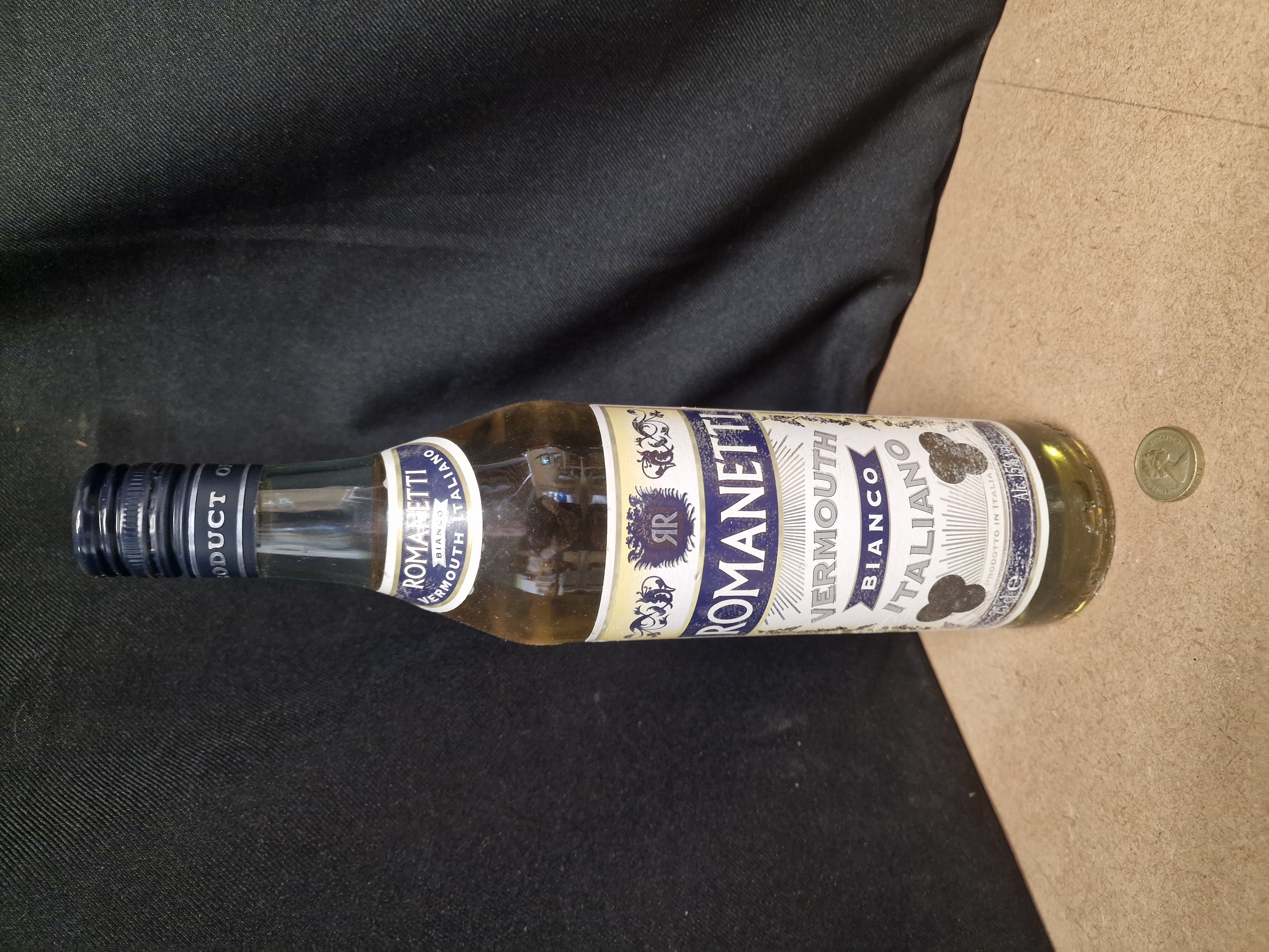 A Bottle of Romanetti Vermouth Italiano Bianco, 75cl, 15% vol.