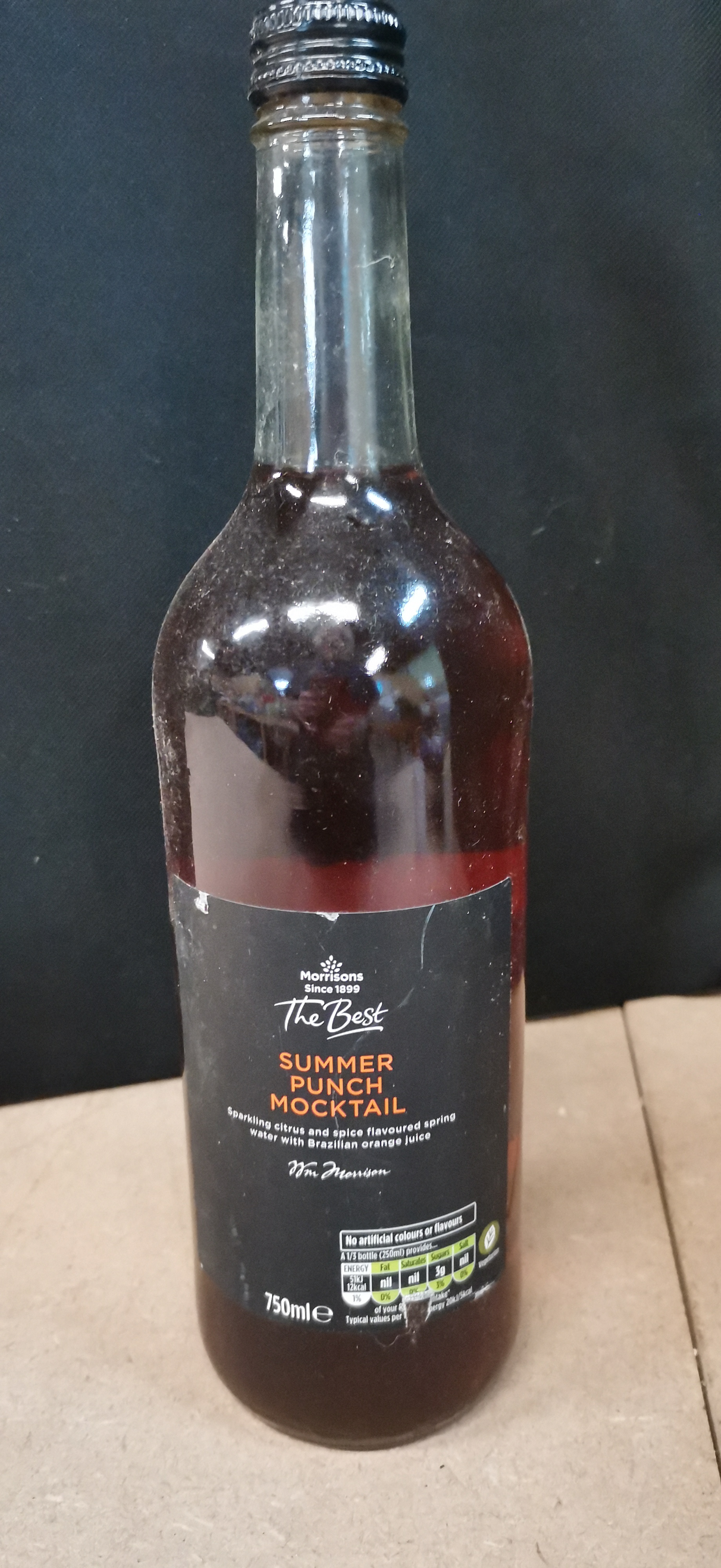 Sealed Morrisons The Best Summer Punch Mocktail 750ml