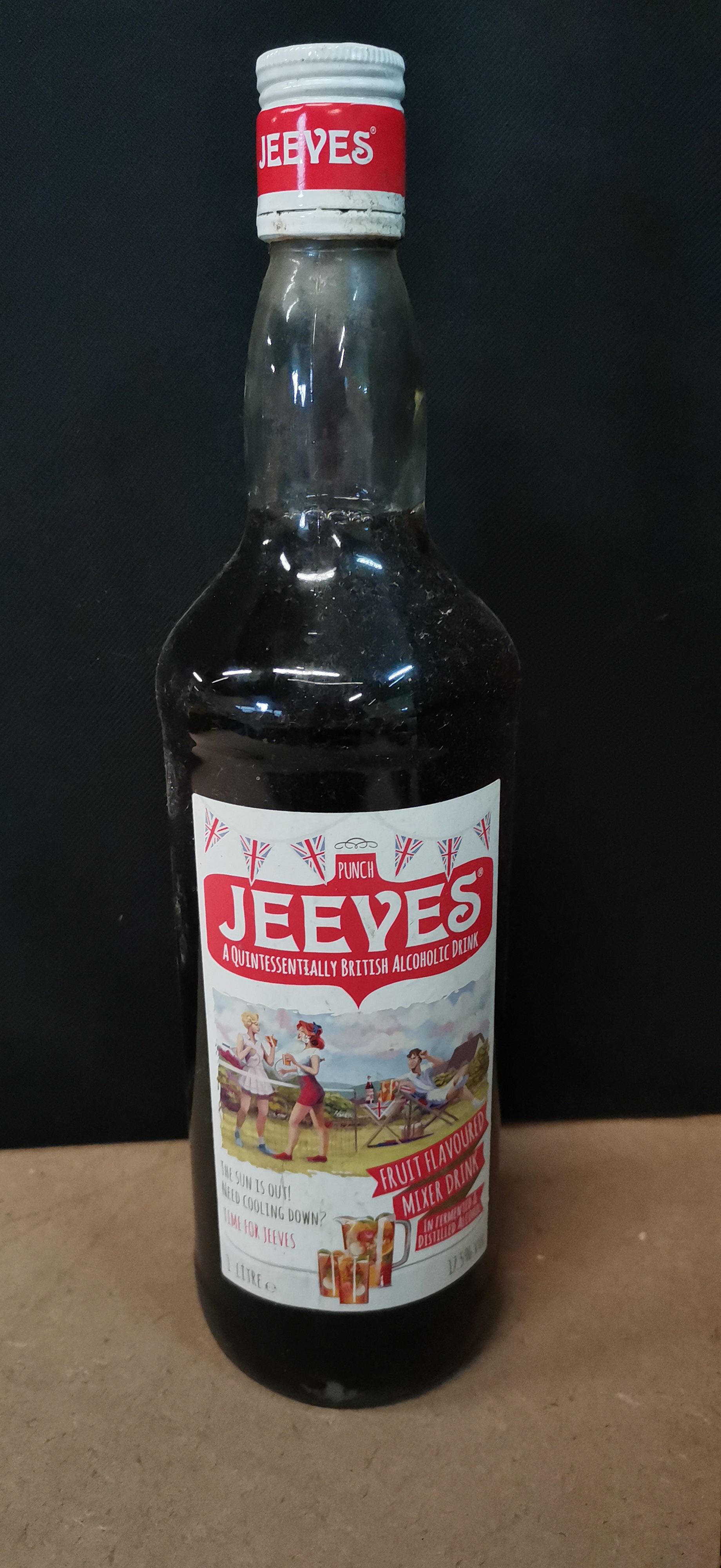 Sealed Jeeves Punch Fruit Flavoured Mixer Drink 1 Litre