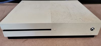 Microsoft Xbox One S Gaming Console Model 1681 White Finish. No Power Supply. Tested for Power