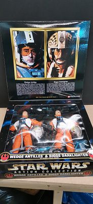 Kenner Star Wars Action Collection Wedge Antilles and Biggs Darklighter 12-inch Figure Set FAO 
