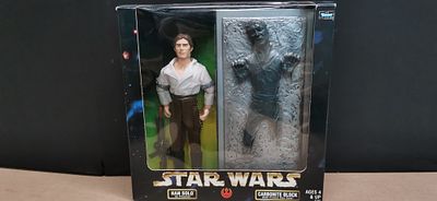 Kenner Star Wars Action Collection Han Solo as Prisoner and Carbonite Block Figure Set
