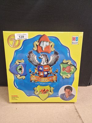 Vintage MB Who Dares Wins The Board Game STILL SEALED