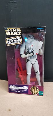 1997 Tiger Electronics Star Wars Stormtrooper Room Alarm with Laser Target Game