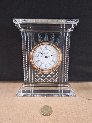 Waterford Crystal Atrium Mantel Clock