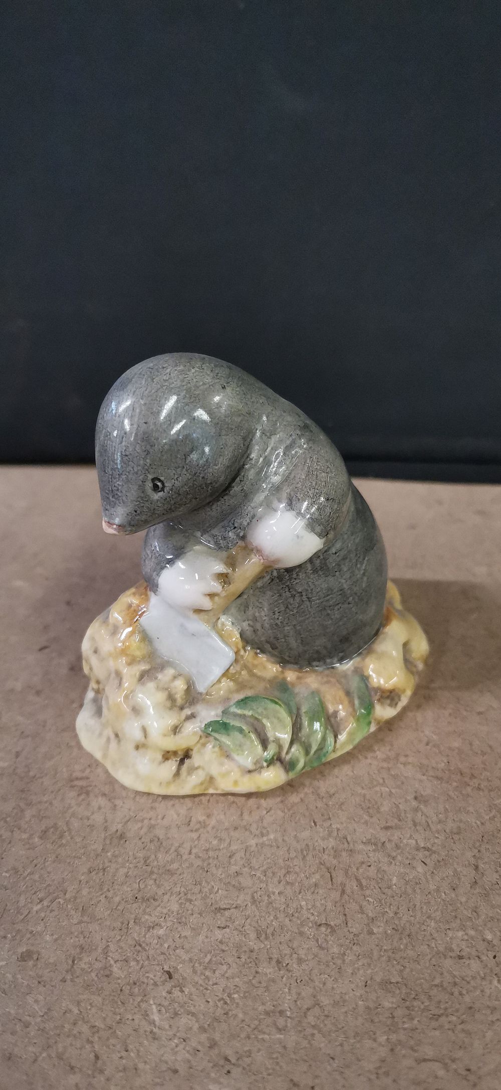 Lot 189: Beswick Beatrix Potter Ceramic Figurine Diggory Diggory Delvet