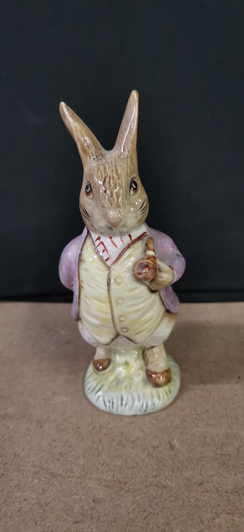 Lot 191: Royal Albert Beatrix Potter Mr Benjamin Bunny Porcelain Figurine