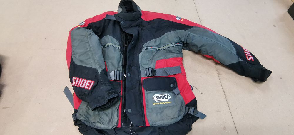 Lot 219: A Vintage Shoei Cordura Textile Motorcycle Touring Jacket Size S