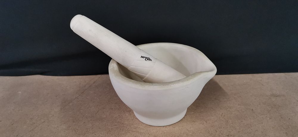 Lot 245: A Mason Cash Ceramic Mortar and Pestle