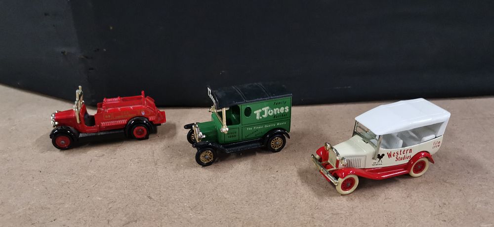 Three Lledo and Days Gone Die-cast Promotional Vehicles