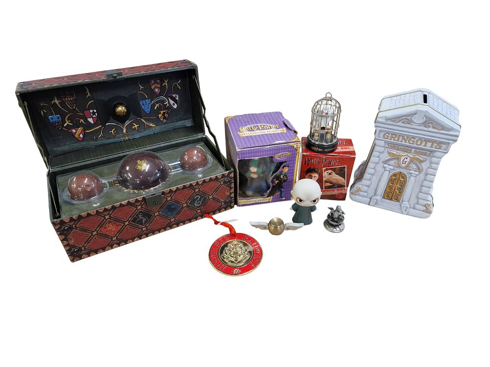 A Collection of Harry Potter Licensed Memorabilia and Collectibles