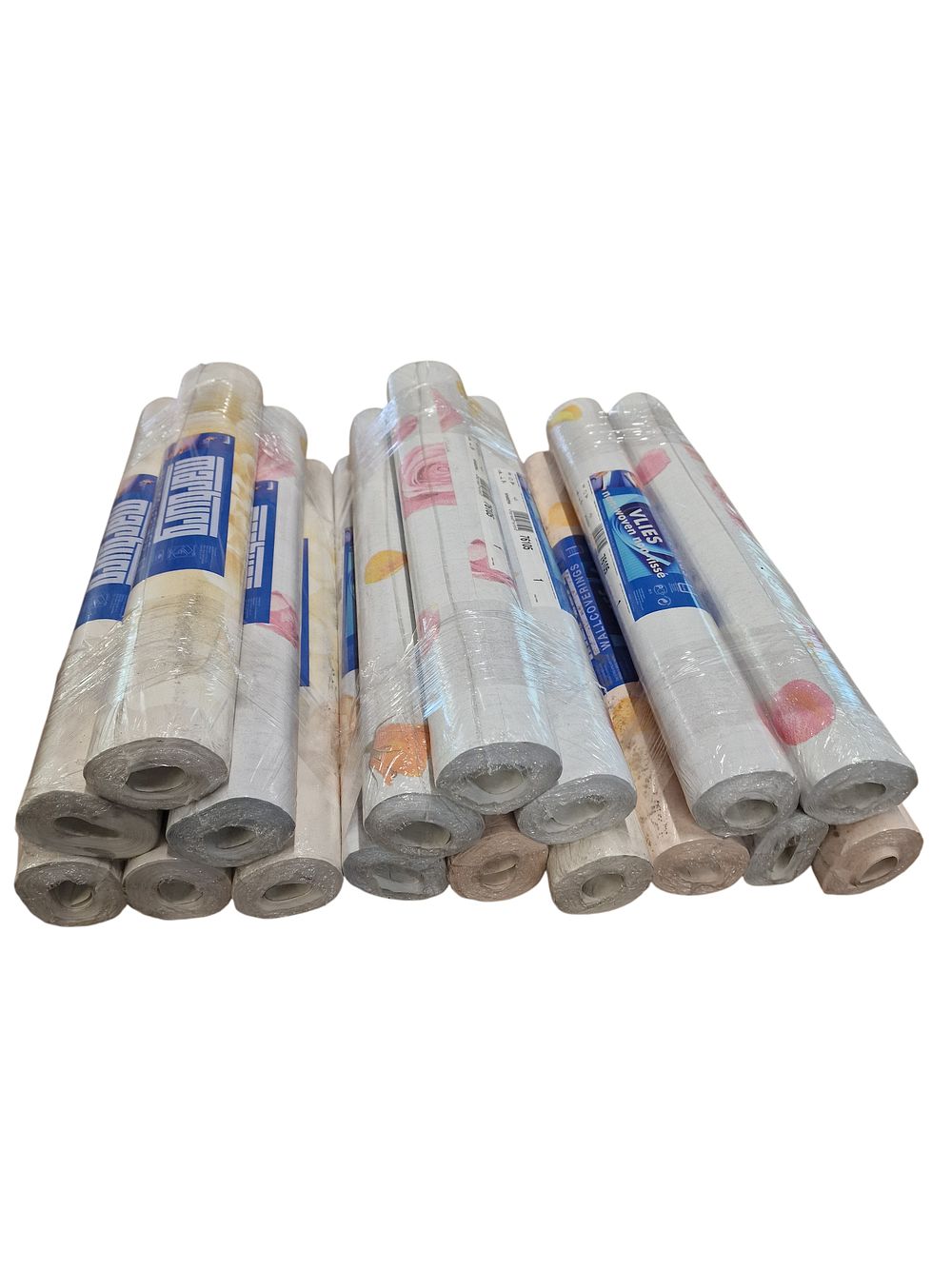Lot 481: A Collection of Marburg Non-Woven Floral and Plain Wallcoverings