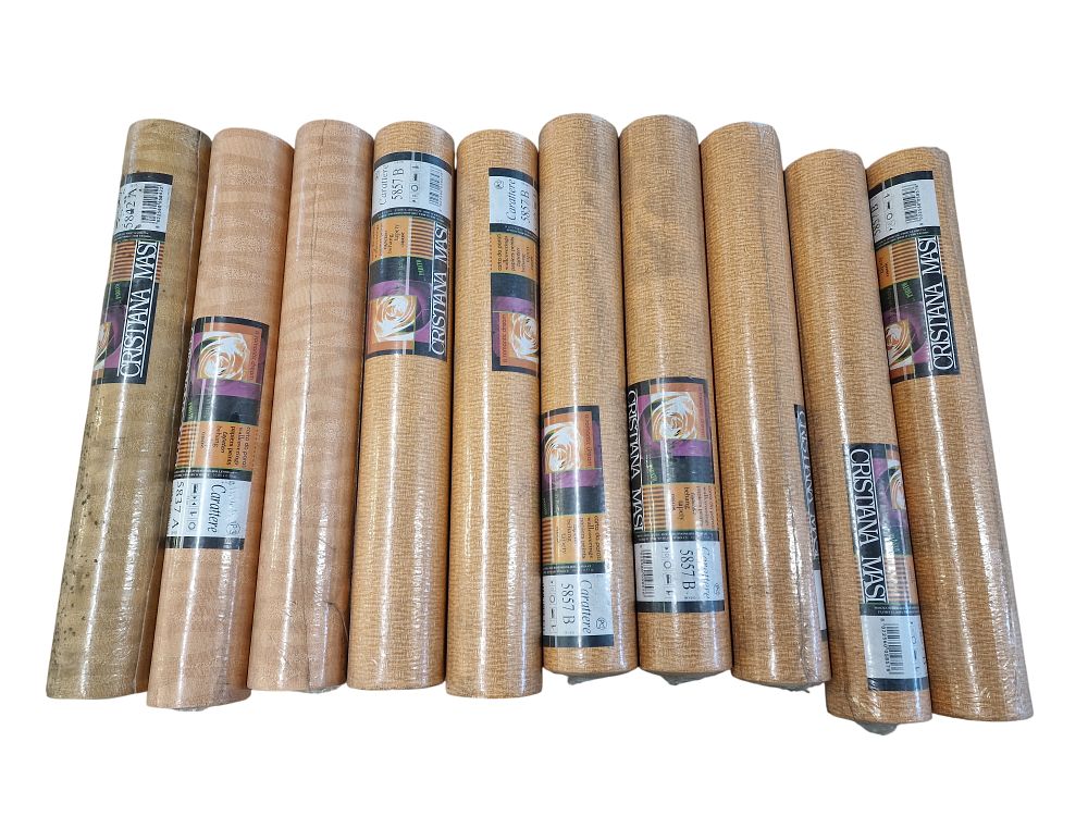 Lot 488: A Collection of Cristiana Masi Carattere Italian Wallpaper Rolls