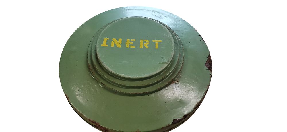 Lot 495: An Inert British Mark 5 (Mk V) Practice Anti-Tank Landmine