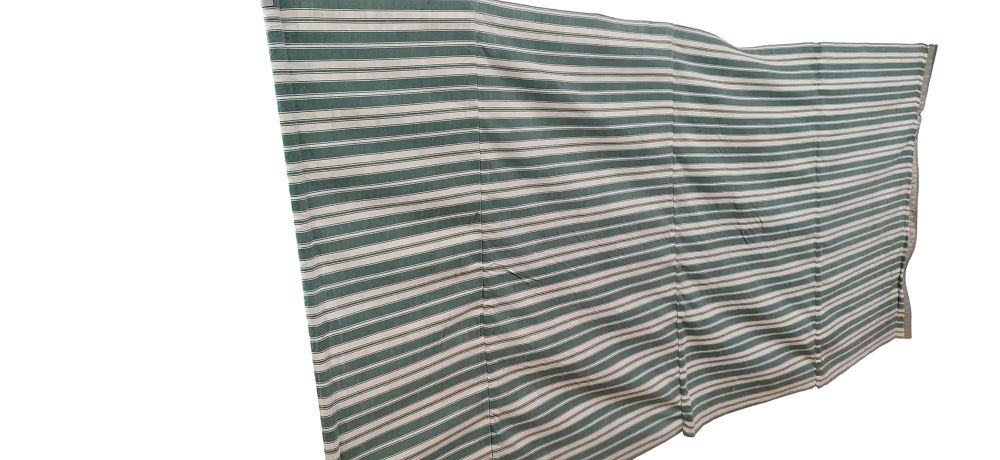 Lot 520: A Striped Multi-Pole Beach Windbreak