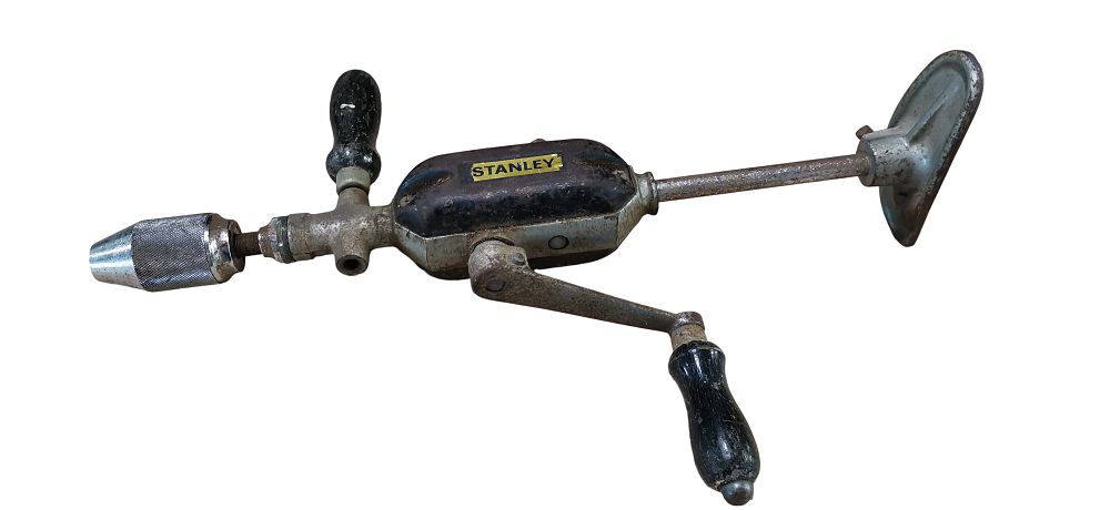 Lot 522: Stanley No. 748A Continental Two-Speed Manual Breast Drill