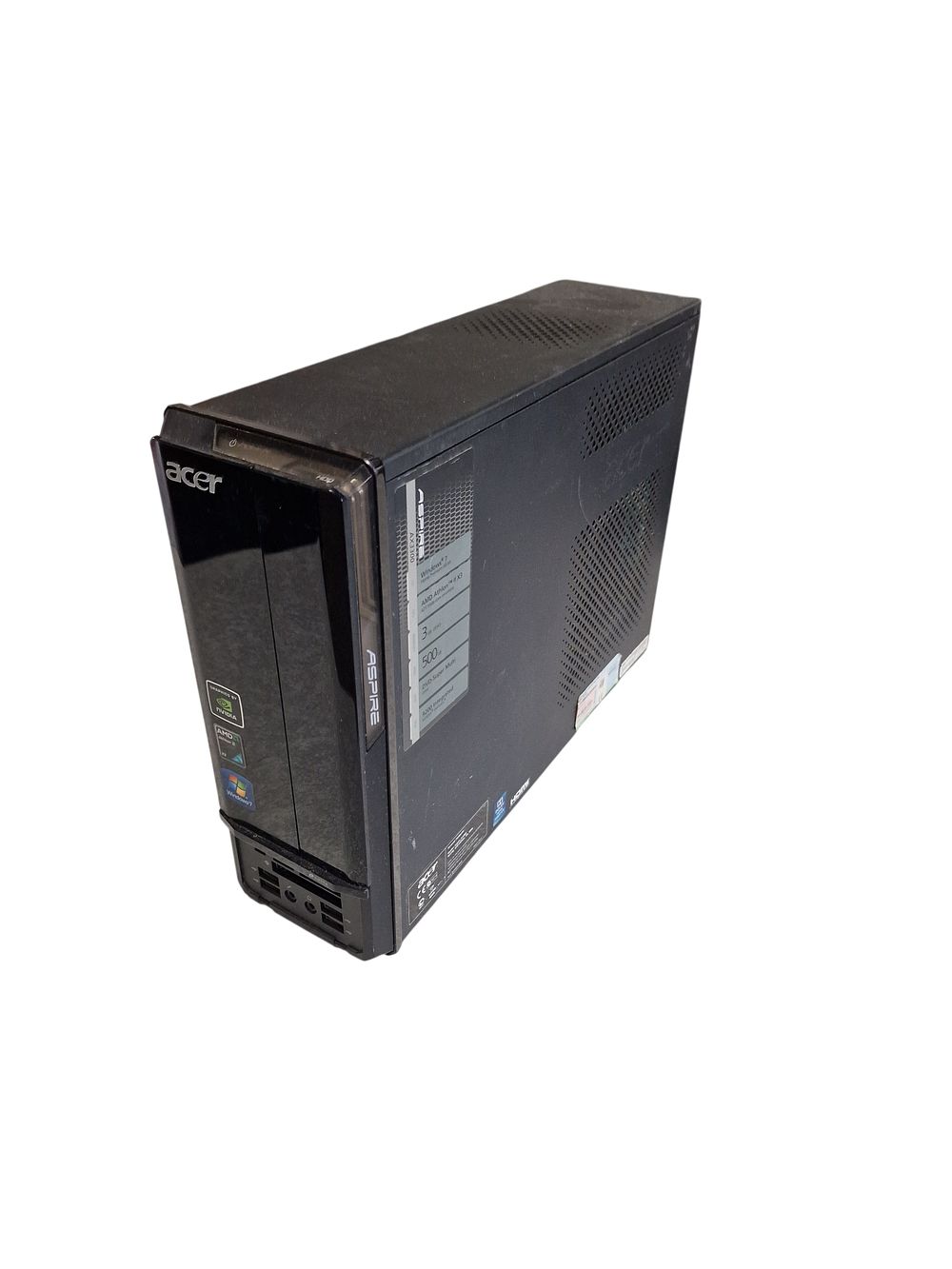 Lot 558: Acer Aspire AX3300 Small Form Factor Desktop PC