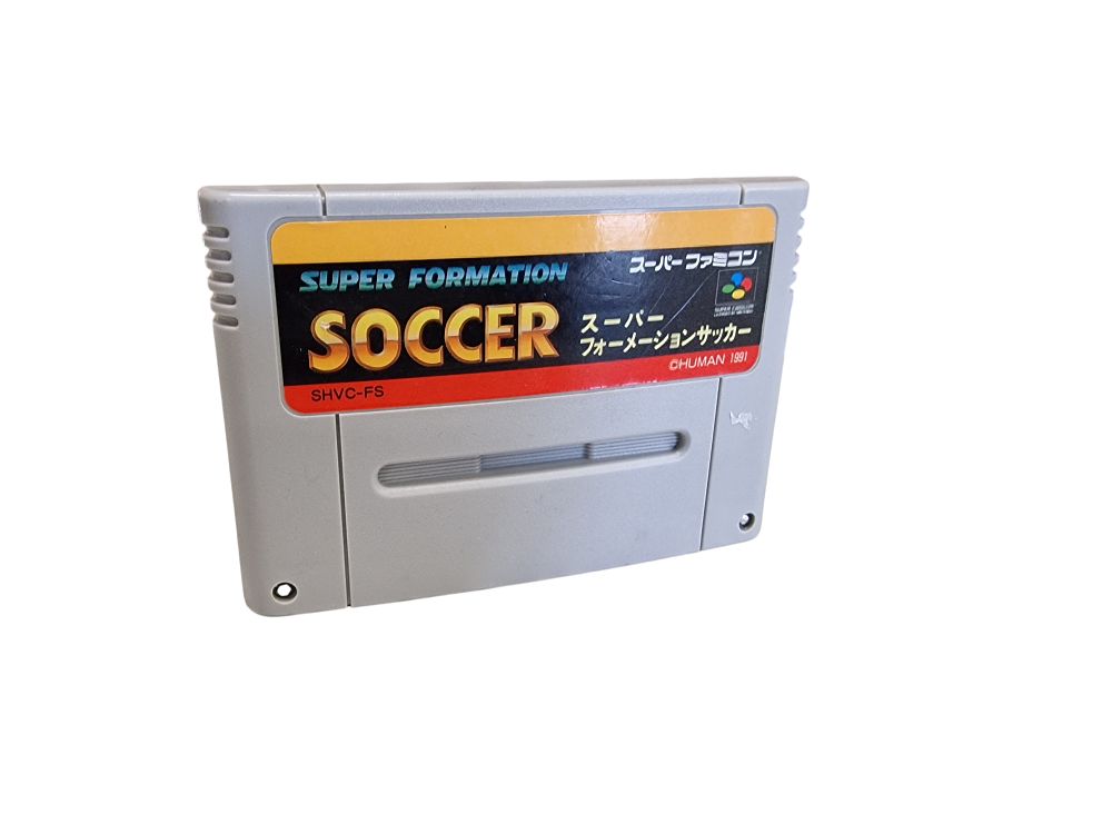 Lot 564: Human Entertainment Super Formation Soccer Nintendo Super Famicom Video Game Cartridge